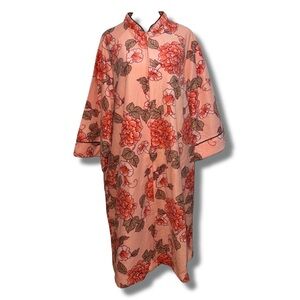 Vintage 70s Velvety Kimono House Robe